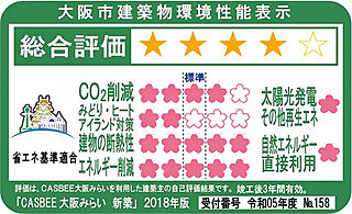 エスリード住吉大社駅レジデンス CASBEE（住宅性能評価）