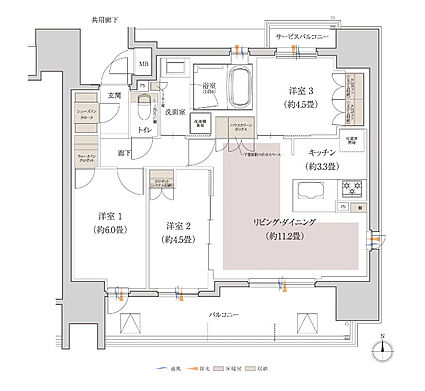 ローレルアイ名古屋大須 間取り C