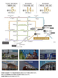 ローレルコート赤池 アクセス図