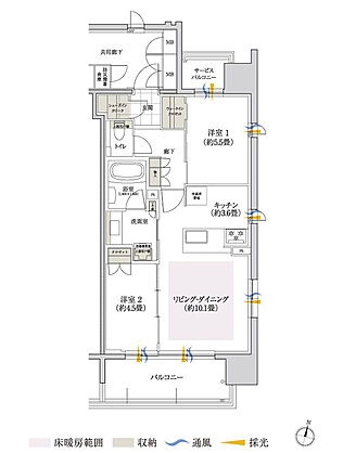 ローレルコート一社駅前 間取り D【SUPERIOR PLAN】