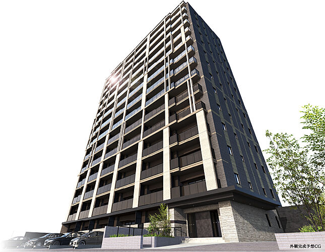 ブライトタウン浜北駅前 外観完成予想CG