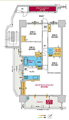 ヴェルディ・ザ・ガーデン芳泉 間取り A