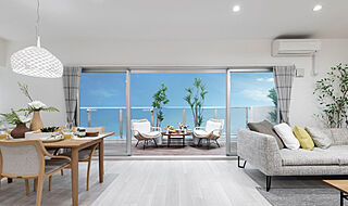 ヴェルディ・クレール春日 センターオープンサッシ