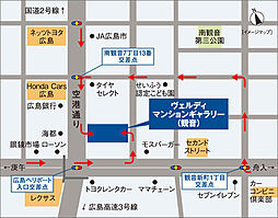 ヴェルディ・ザ・ガーデン大塚 モデルルーム案内図