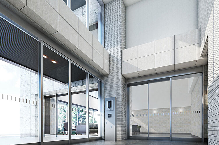 ヴェルディ・ザ・タワー呉 メインエントランス完成予想図