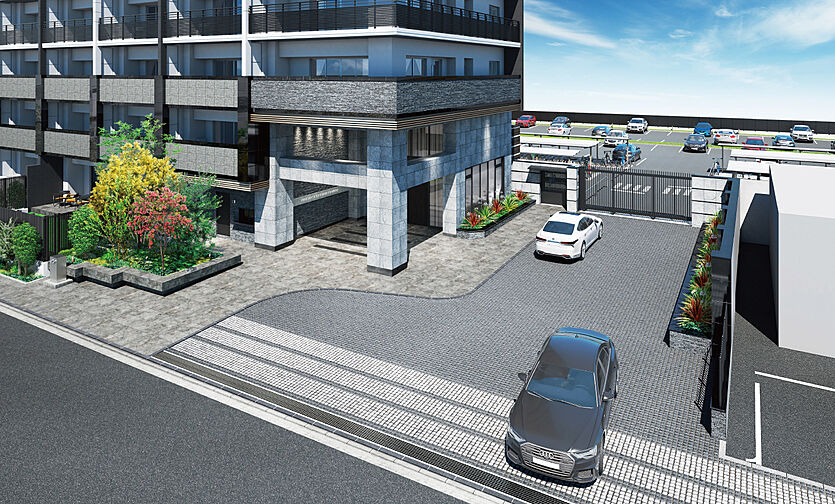 ヴェルディ・ステーションタワー天神川 共用部