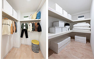 ヴェルディ庚午北コンフォート ウォークインクローゼット＆ファミリークローク