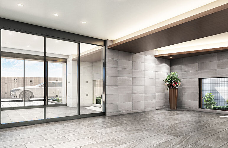 ヴェルディ庚午北コンフォート エントランスホール完成予想図