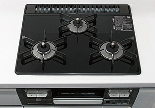 ヴェルディ・プロムナード［祇園］ ガラストップ3つ口ガステーブル