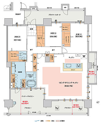 ヴェルディ・ザ・タワー広島Sta. 間取り J