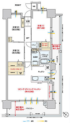 ヴェルディ海田［はなみずき通りII］ 間取り C
