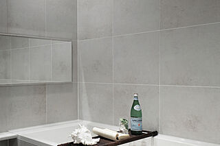 ザ・ファインタワー八王子 壁・床タイル仕上げ