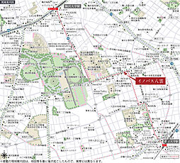 イノバス八雲 現地案内図
