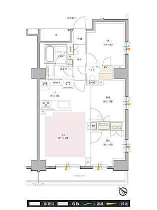 イノバス新横浜 間取り D1
