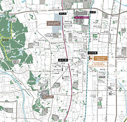 J.GRAN TOWER 京都向日町 現地案内図