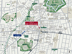ワザック函館・五稜郭行啓通り 現地案内図