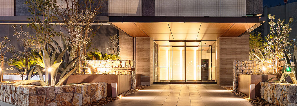 ヴェリテ東岸和田駅前 エントランスアプローチ