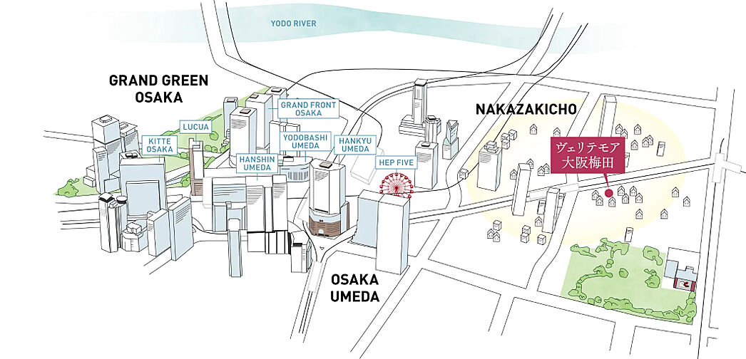 ヴェリテモア大阪梅田 その他