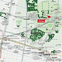 サンメゾン千種公園東 現地案内図