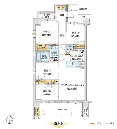 サンメゾン千種公園東 間取り A