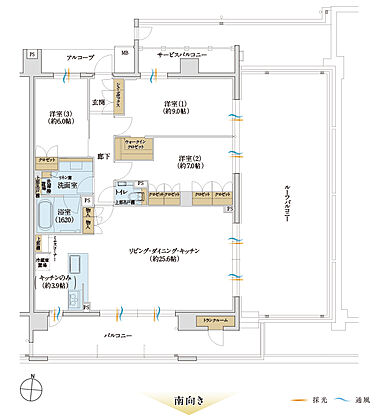 サンメゾン千種公園東 間取り G
