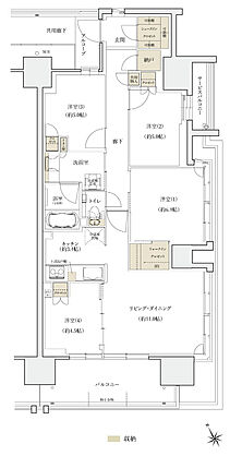 シエリアシティ大津におの浜 間取り BP