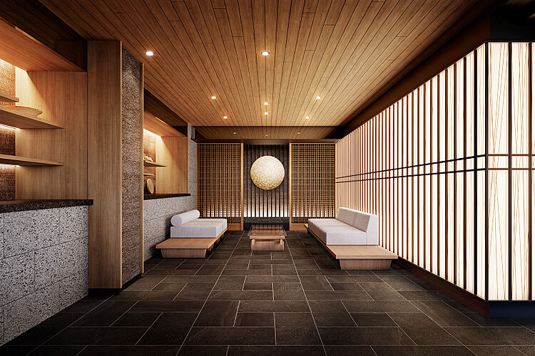 シエリア京都桂川 ラウンジ完成予想図