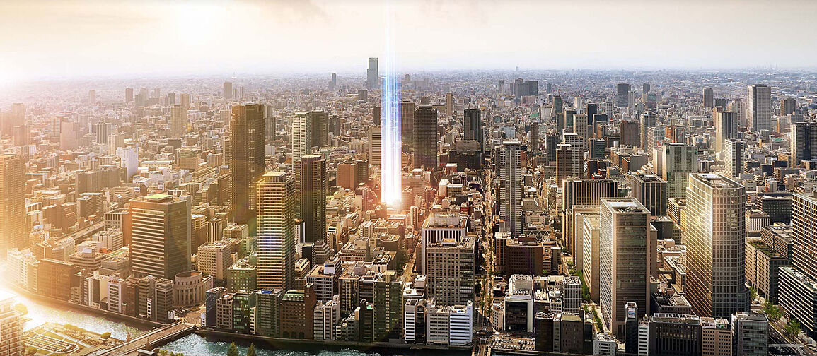 シエリアタワー北浜 外観