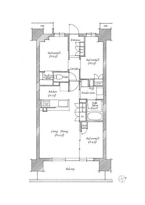 シエリア門真南駅前 間取り E