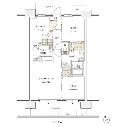 シエリア守口 間取り C