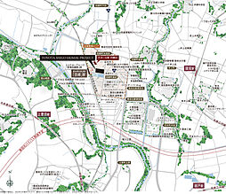 Tステージ 豊田四郷 レガリア EAST 現地案内図