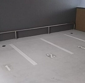 Tステージ豊田浄水 バイク置き場ロック用バー