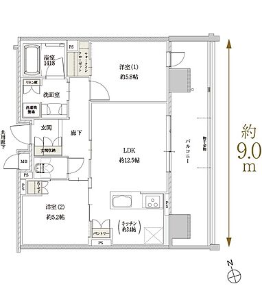 Tステージ豊田浄水arc. 間取り F