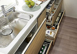 クレヴィアシティ神戸舞子駅前 スライドキャビネット