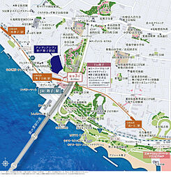 クレヴィアシティ神戸舞子駅前 現地案内図