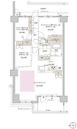 クレヴィアシティ神戸舞子駅前 間取り BH【MENU1】
