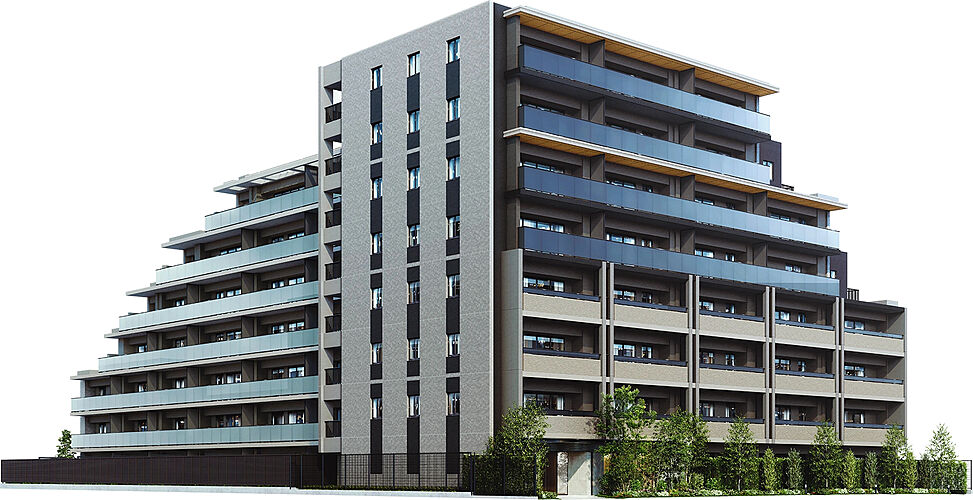 クレヴィア石神井公園 外観完成予想CG