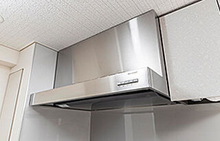 クレヴィア新川崎 ステンレス製ホーロー整流板付レンジフード