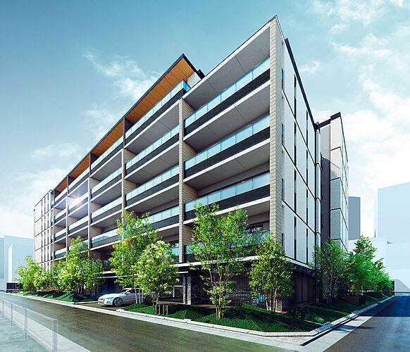 クレヴィア新川崎 外観完成予想図