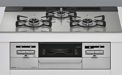 3口ガラストップコンロ(W=750)