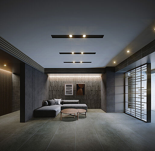 クラブスタイル大橋レーヴ ラウンジ完成予想CG