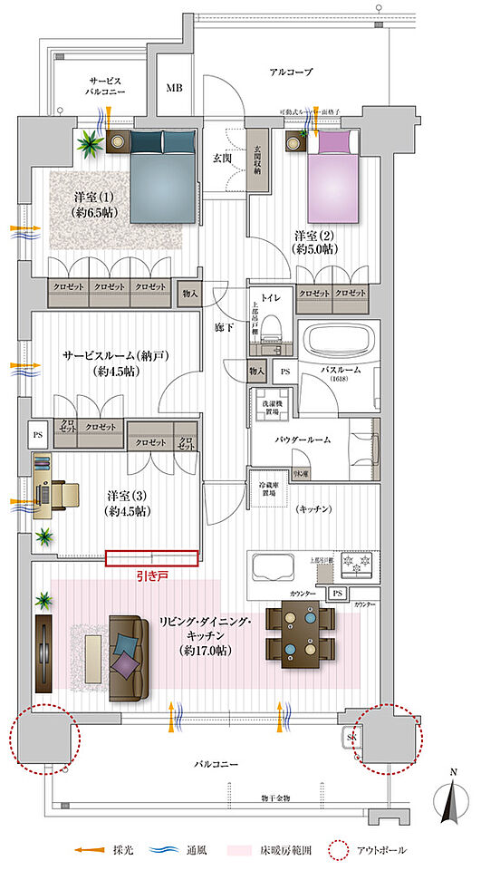 ホームズ プレサンス グラン 名城公園 新築マンションの物件情報 価格 間取り