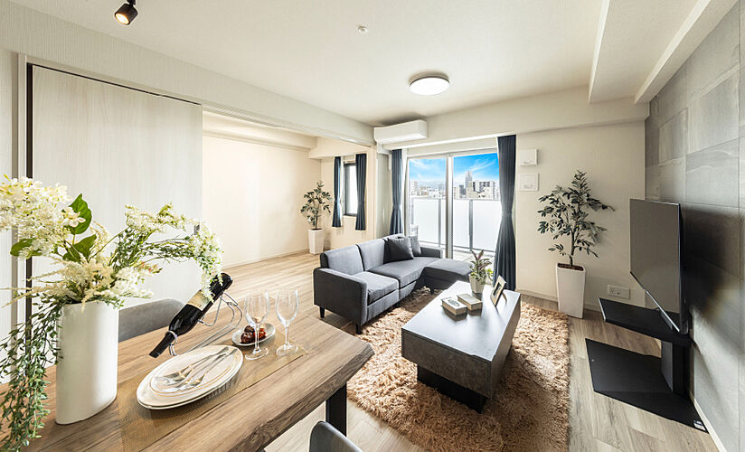 プレサンス ロジェ 観音本町リバービスタ リビング・ダイニング