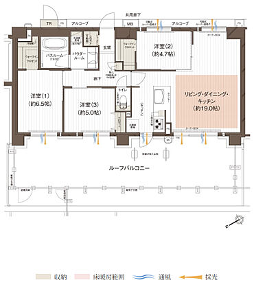 プレサンス ロジェ 堅田レジデンス 間取り Or（メニュープラン2）