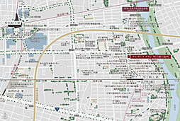 プレサンス グラン 甲子園口北町 現地案内図