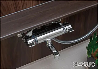 プレサンス ロジェ 甲子園口メゾニア サーモスタット付混合水栓&浴室カウンター