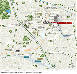 プレサンス ロジェ 藤が丘駅前 現地案内図