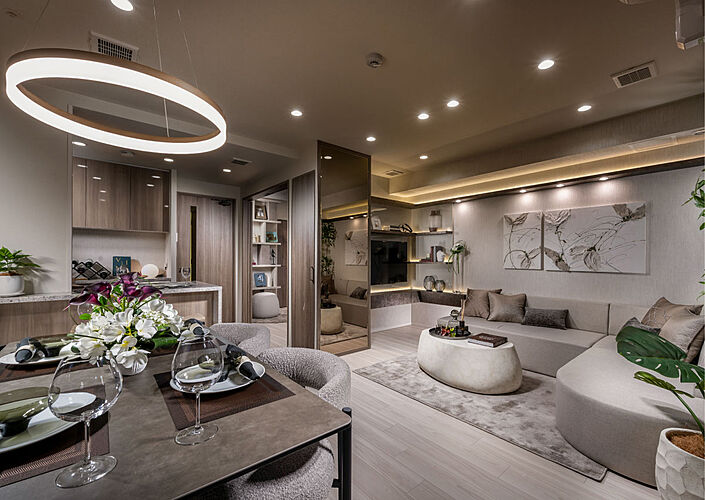 プレサンス ロジェ 新大宮 リビング・ダイニング・キッチン