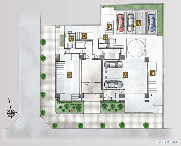 プレサンス グラン 山坂 共用部