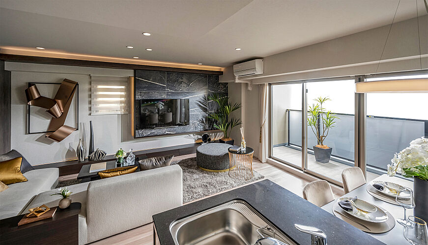 プレサンス グラン 山坂 リビング・ダイニング